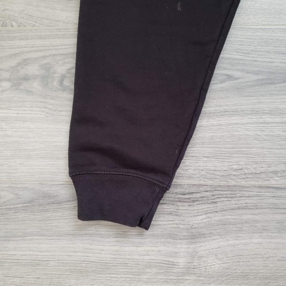 Meg Kinney French Terry High Rise Jogger Pants Black Size Small - Picture 8 of 10